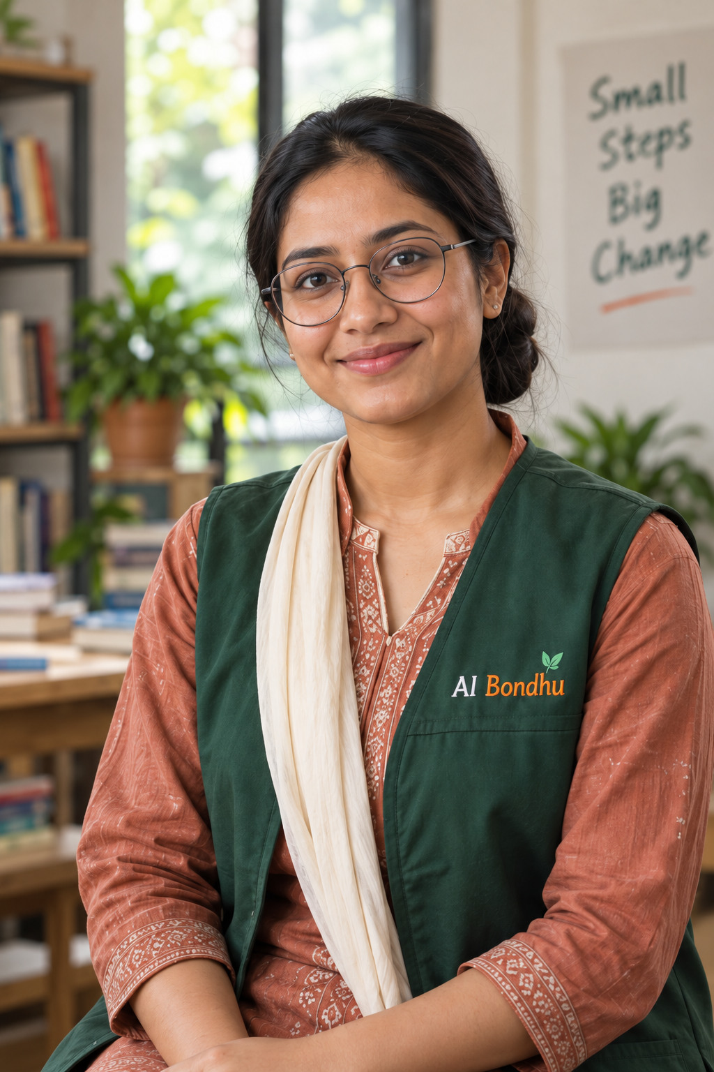 এআই বন্ধুর কাল্পনিক নারী AI শিক্ষক